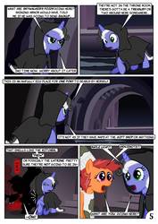 Size: 752x1063 | Tagged: safe, artist:christhes, oc, oc:gracenote, oc:maple leaf, earth pony, pony, unicorn, comic, female, jabba's palace, mare, ponified, star mares, star wars