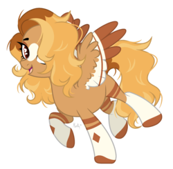 Size: 1280x1255 | Tagged: safe, artist:mintoria, oc, oc only, oc:honeysuckle, pegasus, pony, female, mare, simple background, solo, transparent background