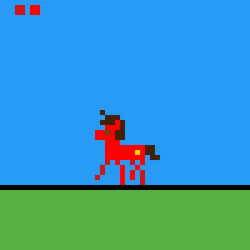 Size: 300x300 | Tagged: safe, artist:nukepony360, oc, oc only, oc:nuclear fission, earth pony, pony, animated, gif, male, needs more saturation, pixel art, simple background, solo, stallion, walk cycle, walking