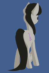 Size: 600x900 | Tagged: safe, artist:styroponyworks, octavia melody, earth pony, pony, g4, colored, female, flat colors, solo