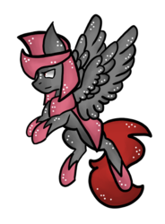 Size: 400x543 | Tagged: safe, artist:hunterthewastelander, oc, oc only, pegasus, pony, helmet, hoof shoes, pegasus oc, simple background, solo, transparent background, wings, ych result