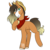 Size: 3000x3000 | Tagged: safe, artist:graceysworld, oc, oc only, oc:applesweet, earth pony, pony, cowboy hat, female, hat, high res, mare, neckerchief, offspring, parent:applejack, parent:trouble shoes, parents:troublejack, simple background, solo, transparent background