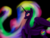 Size: 1600x1200 | Tagged: safe, artist:auroraswirls, oc, oc only, oc:aurora swirls, alicorn, pony, alicorn oc, black background, ethereal mane, female, horn, mare, nightmarified, red eyes, simple background, solo