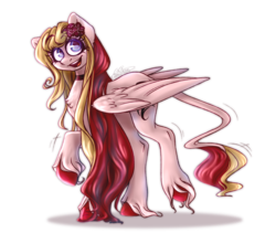 Size: 1166x986 | Tagged: safe, artist:ggchristian, oc, oc only, oc:alexandras neues, pegasus, pony, female, mare, simple background, solo, transparent background