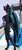 Size: 1600x3699 | Tagged: safe, artist:thunderblitz1, artist:thunderblitzsketch, oc, oc only, oc:storm chaser, oc:thunder blitz, pegasus, anthro, unguligrade anthro, clothes, deviantart watermark, female, hoers, looking at you, obtrusive watermark, one-piece swimsuit, open-back swimsuit, solo, swimming pool, swimsuit, watermark, wings