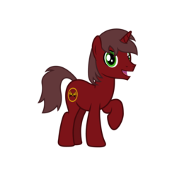 Size: 1261x1261 | Tagged: safe, artist:firefall-mlp, oc, oc only, oc:cowboygineer, pony, unicorn, 2020 community collab, derpibooru community collaboration, looking at you, male, simple background, smiling, solo, transparent background, vector