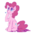 Size: 1380x1445 | Tagged: safe, artist:rhythmcrown, pinkie pie, earth pony, pony, g4, cute, diapinkes, female, heart, mare, simple background, sitting, solo, transparent background