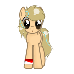 Size: 1000x1000 | Tagged: safe, artist:grithcourage, derpibooru exclusive, oc, oc only, oc:grith courage, earth pony, pony, 2020 community collab, derpibooru community collaboration, adorable face, artwork, cute, female, looking at you, simple background, solo, thinking, transparent background
