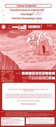Size: 1000x2268 | Tagged: safe, artist:vavacung, oc, oc:young queen, changeling, changeling queen, comic:the adventure logs of young queen, comic, female, hoofprints