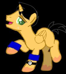 Size: 1029x1148 | Tagged: safe, oc, oc only, oc:swift bow, alicorn, pony, alicorn oc, freckles, green eyes, horn, no source, solo, watch, wristband, wristwatch