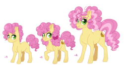 Size: 1921x1014 | Tagged: safe, artist:whalepornoz, li'l cheese, pony, g4, the last problem, alternate hairstyle, bow, braces, ear piercing, earring, eyeshadow, freckles, jewelry, makeup, older, piercing, pigtails, simple background, trans female, transgender, transparent background
