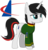 Size: 1135x1189 | Tagged: safe, artist:lonebigcity, oc, oc only, oc:aeromir svechkar, pony, unicorn, clothes, cutie mark, male, reference sheet, simple background, solo, transparent background, uniform