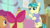 Size: 1920x1080 | Tagged: safe, screencap, apple bloom, auntie lofty, scootaloo, earth pony, pony, g4, the last crusade