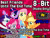 Size: 960x720 | Tagged: safe, artist:isupersonic95, applejack, fluttershy, pinkie pie, rainbow dash, rarity, twilight sparkle, alicorn, pony, all bottled up, g4, 8-bit, animated, best friends until the end of time, chiptune, female, heart, mane six, music, open mouth, sega game gear, sega master system, sound, sound only, twilight sparkle (alicorn), webm
