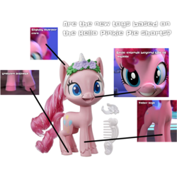 Size: 1378x1378 | Tagged: safe, pinkie pie, earth pony, pony, g4.5, hello pinkie pie, 3d puppet, female, irl, photo, stock image, toy