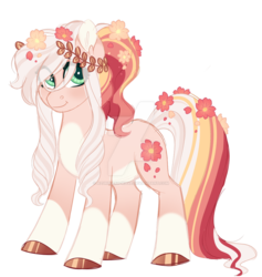 Size: 1024x1078 | Tagged: safe, artist:azure-art-wave, oc, oc only, oc:persephone, earth pony, pony, deviantart watermark, female, mare, obtrusive watermark, simple background, solo, transparent background, watermark
