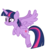 Size: 244x250 | Tagged: safe, artist:sasha-flyer, twilight sparkle, alicorn, pony, g4, my little pony: friendship is magic, testing testing 1-2-3, animated, animated png, apng for breezies, crossed arms, female, flying, mare, picture for breezies, simple background, solo, transparent background, twilight sparkle (alicorn)