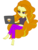 Size: 650x850 | Tagged: artist needed, safe, edit, adagio dazzle, equestria girls, g4, computer, laptop computer