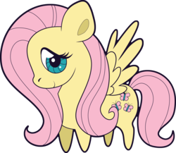 Size: 4516x3919 | Tagged: safe, artist:squeemishness, pegasus, pony, g4, chibi, female, looking at you, mare, simple background, smiling, solo, spread wings, transparent background, wings