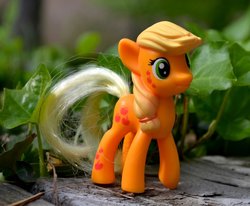 Size: 1024x845 | Tagged: safe, applejack, earth pony, pony, g4, irl, photo, solo, toy