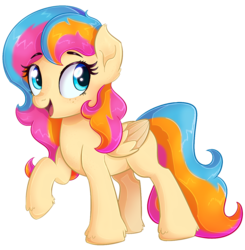 Size: 1209x1232 | Tagged: safe, artist:katakiuchi4u, oc, oc only, oc:golden gates, pegasus, pony, 2020 community collab, derpibooru community collaboration, babscon, babscon mascots, female, mare, simple background, solo, standing, transparent background