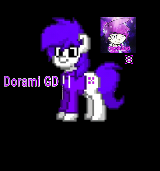 Commission: The Geometry Dash Cube in MLP Style by SonicRMaulYT on