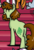 Size: 175x254 | Tagged: safe, idw, pony, unicorn, g4, spoiler:comic, spoiler:comic40, background pony, butt, cropped, eyes closed, female, filly, plot, solo focus, unnamed character, unnamed pony
