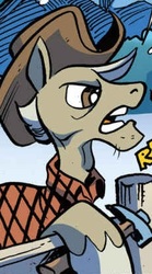 Size: 230x415 | Tagged: safe, artist:andypriceart, idw, official comic, icy shanks, earth pony, pony, g4, spoiler:comic, spoiler:comic67, cropped, male, stallion, tempest's tale