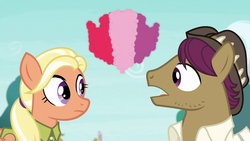 Size: 1280x720 | Tagged: safe, screencap, mane allgood, snap shutter, pony, g4, the last crusade
