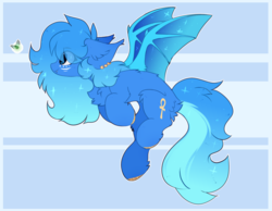 Size: 1728x1338 | Tagged: safe, artist:php146, oc, oc only, oc:azure sapphire, bat pony, pony, chest fluff, female, mare, simple background, solo, transparent background