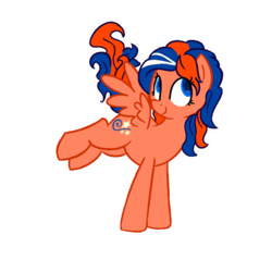 Size: 1280x1280 | Tagged: safe, artist:northwindsmlp, oc, oc only, pegasus, pony, female, mare, simple background, solo, transparent background, white outline
