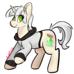 Size: 1400x1400 | Tagged: safe, artist:myahster, oc, oc only, pony, unicorn, clothes, commission, hoodie, signature, solo