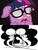 Size: 1920x2560 | Tagged: safe, sci-twi, twilight sparkle, unicorn, equestria girls, equestria girls specials, g4, my little pony equestria girls: better together, my little pony equestria girls: spring breakdown, bloodshot eyes, comparison, equestria girls ponified, screaming, shrunken pupils, sr pelo, unicorn sci-twi