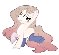 Size: 1024x958 | Tagged: safe, artist:chococolte, oc, oc only, earth pony, pony, base used, clothes, derp, female, mare, simple background, socks, solo, transparent background
