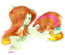 Size: 1920x1640 | Tagged: safe, artist:redheartponiesfan, oc, oc only, earth pony, pony, female, mare, prone, simple background, solo, transparent background