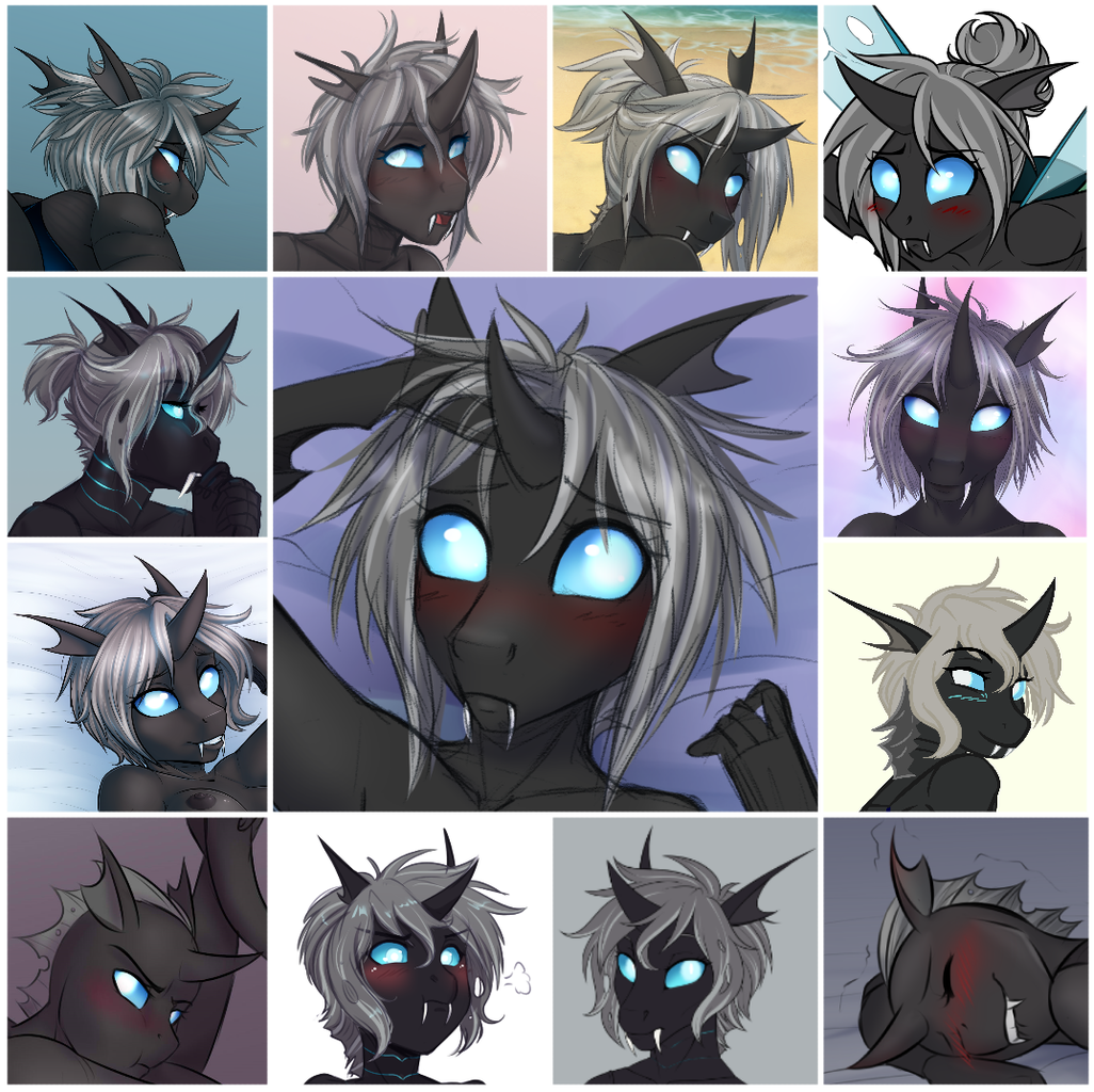 oc only, oc:imago, <b>changeling</b>, insect, anthro, 13 grid, anthro oc, arthropo...