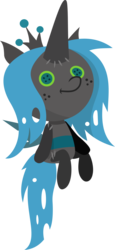 Size: 741x1610 | Tagged: safe, artist:frownfactory, queen chrysalis, changeling, changeling queen, g4, the ending of the end, .svg available, chrysalis plushie, cute, cutealis, female, horn, mare, plushie, simple background, solo, svg, transparent background, vector, wings