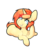 Size: 720x748 | Tagged: safe, artist:pomrawr, oc, oc only, pony, unicorn, eye clipping through hair, grin, horn, prone, simple background, smiling, solo, transparent background, unicorn oc