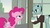 Size: 1920x1080 | Tagged: safe, screencap, pinkie pie, sans smirk, pony, g4, my little pony: friendship is magic, the last laugh, lidded eyes