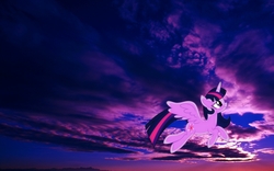 Size: 1440x900 | Tagged: safe, artist:rainbowicescream, twilight sparkle, alicorn, pony, g4, female, solo, twilight sparkle (alicorn), wallpaper