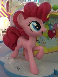 Size: 720x960 | Tagged: safe, artist:andrew hickinbottom, photographer:henrychan, pinkie pie, earth pony, pony, g4, balloon, hong kong, irl, photo, solo, statue