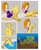 Size: 2434x2996 | Tagged: safe, artist:vytz, adagio dazzle, human, siren, equestria girls, g4, bodysuit, clothes, comic, costume, eyes closed, happy, high res, mask, masking, skinsuit, smiling, swimming, transformation, transformation sequence, true form, underwater, water