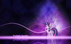 Size: 1440x900 | Tagged: safe, artist:flaedr, twilight sparkle, pony, unicorn, g4, female, solo, wallpaper