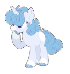 Size: 416x442 | Tagged: safe, artist:chococolte, oc, oc only, pony, unicorn, base used, female, hoof on chin, mare, simple background, solo, transparent background