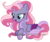 Size: 966x820 | Tagged: safe, artist:ijessiepone, starsong, pegasus, pony, g3, g4, colored wings, colored wingtips, cute, female, folded wings, g3 to g4, generation leap, heart, hoof heart, lying down, mare, purple wings, redesign, simple background, solo, starsawwwng, three toned mane, transparent background, watermark, wings