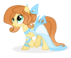 Size: 840x690 | Tagged: safe, artist:angelea-phoenix, oc, oc only, oc:parlin r, earth pony, pony, clothes, dress, female, gala dress, mare, simple background, solo, transparent background