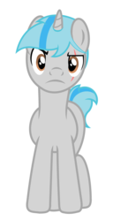 Size: 2844x5543 | Tagged: safe, artist:temerdzafarowo, oc, oc only, oc:atom front, pony, unicorn, displeased, looking at you, male, simple background, solo, stallion, transparent background, vector