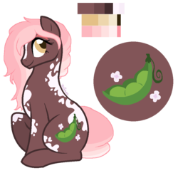 Size: 868x844 | Tagged: safe, artist:zafara1222, oc, oc only, oc:sweet pea, earth pony, pony, female, mare, offspring, parent:big macintosh, parent:fluttershy, parents:fluttermac, reference sheet, simple background, solo, transparent background