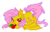 Size: 760x490 | Tagged: safe, artist:scarlet-spectrum, artist:shadowtrot flamewraith, editor:cocoa bittersweet, fluttershy, bat pony, pony, g4, apple, bat ponified, bat wings, fangs, female, flutterbat, food, looking at you, manepxls, nom, pixel art, pxls.space, race swap, red eyes, simple background, solo, transparent background, wings