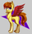Size: 3850x3975 | Tagged: safe, artist:luxsimx, oc, oc only, hybrid, pony, high res, male, paws, solo, stallion, wings